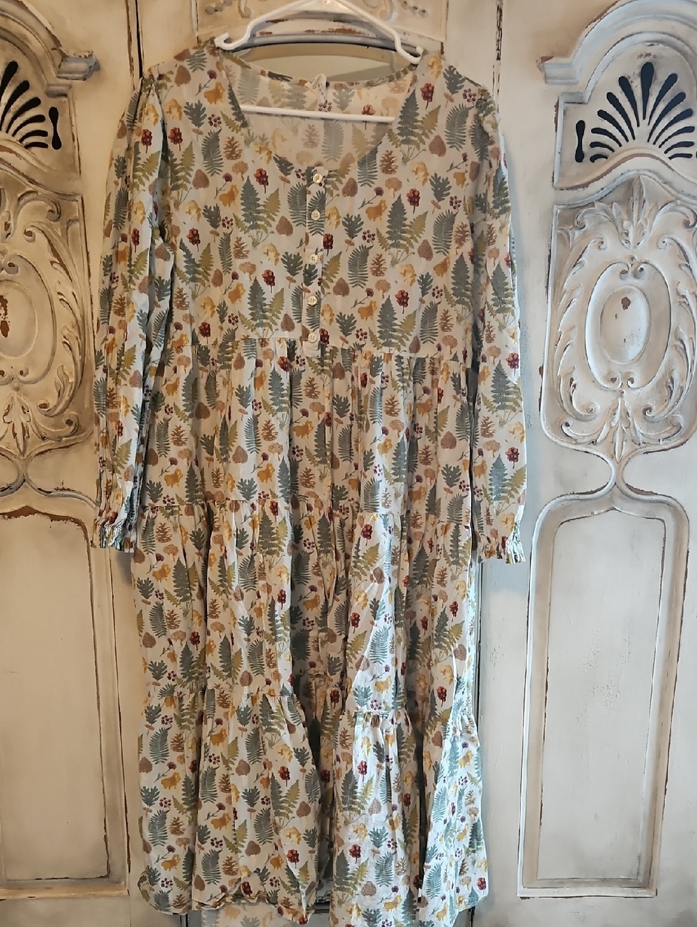 Kate Quinn Dress With Autumn Print